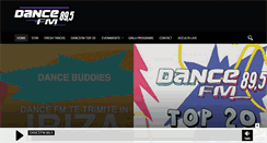 Desktop Screenshot of dancefm.ro